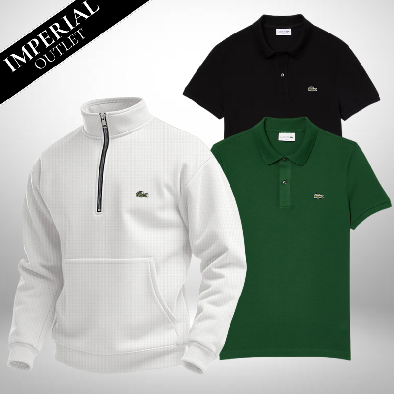 Lacoste Kit – acquista 1 pullover, 2 polo gratuiti inclusi